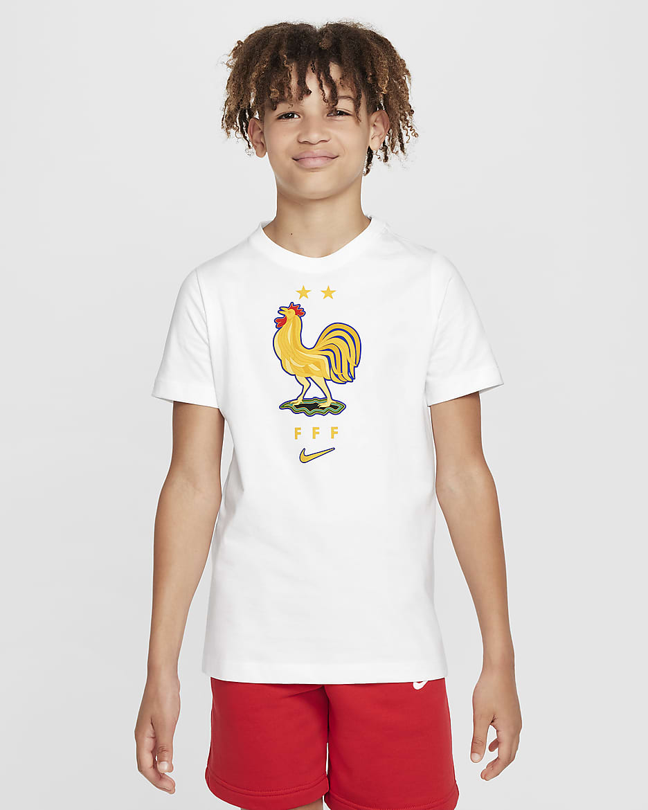 Nike FFF FuBball T Shirt fur altere Kinder